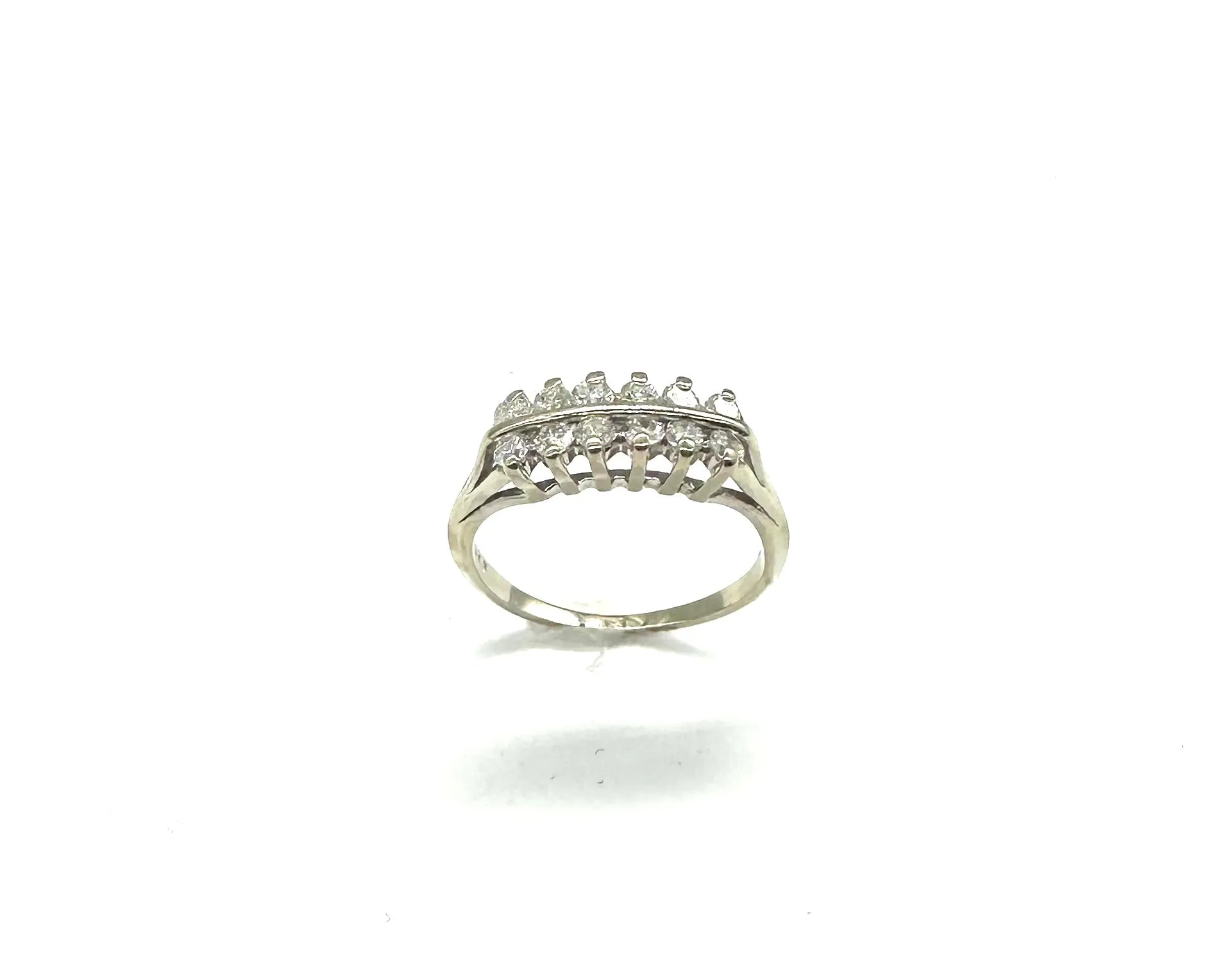 1/3 CTW 2-Row Diamond Ring