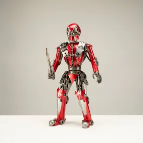 16 Deadpool Inspired Recycled Metal Art Sculpture