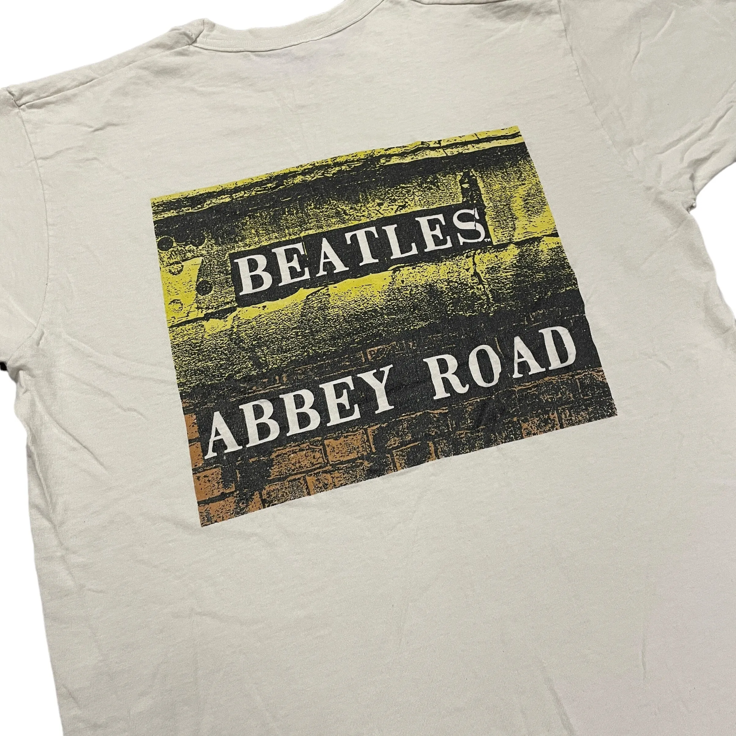 1990 The Beatles "Abbey Road" Vintage Single Stitch Band T-Shirt Made in USA M