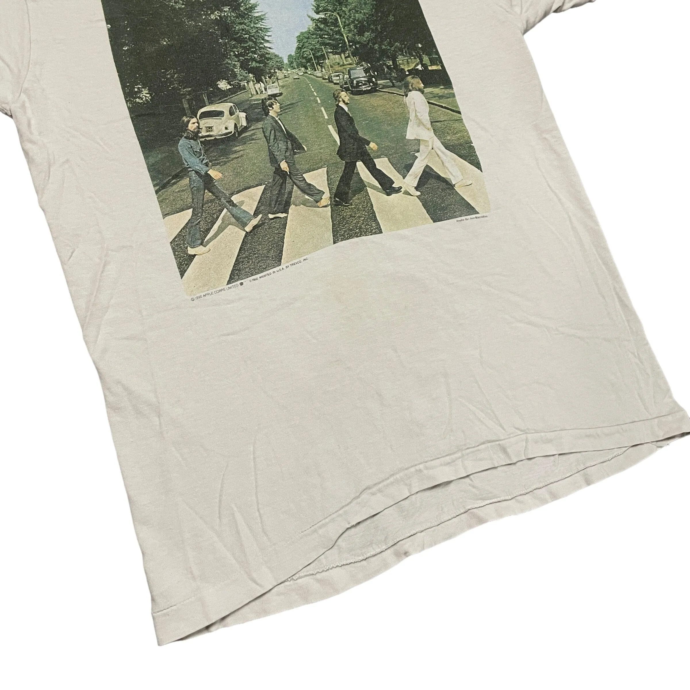 1990 The Beatles "Abbey Road" Vintage Single Stitch Band T-Shirt Made in USA M