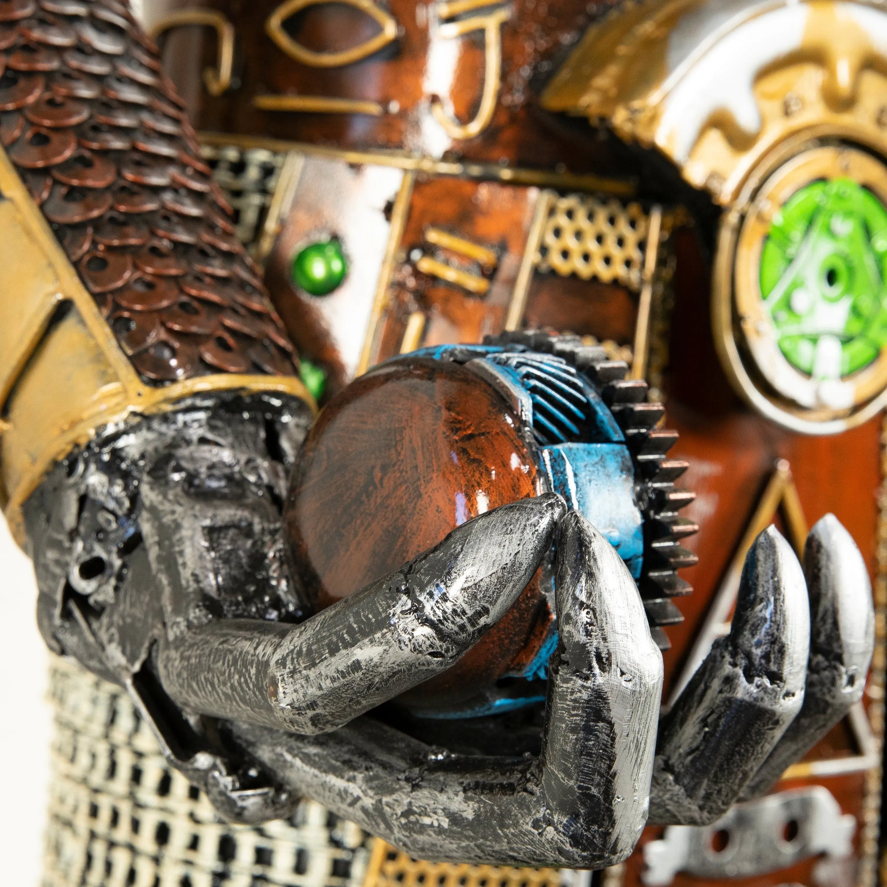 91 Horus Recycled Metal Sculpture