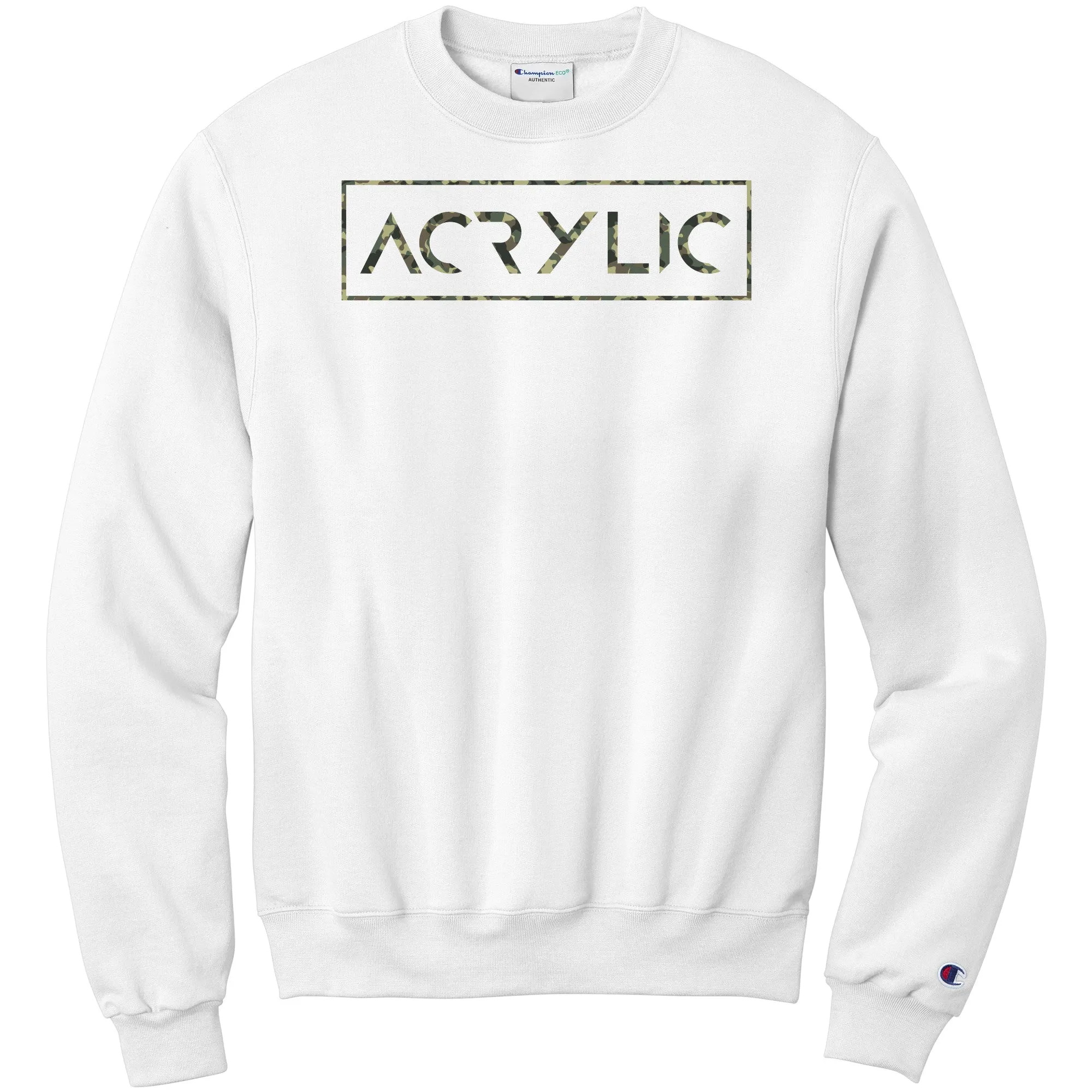 Acrylic "Camouflage Large" Sweatshirt