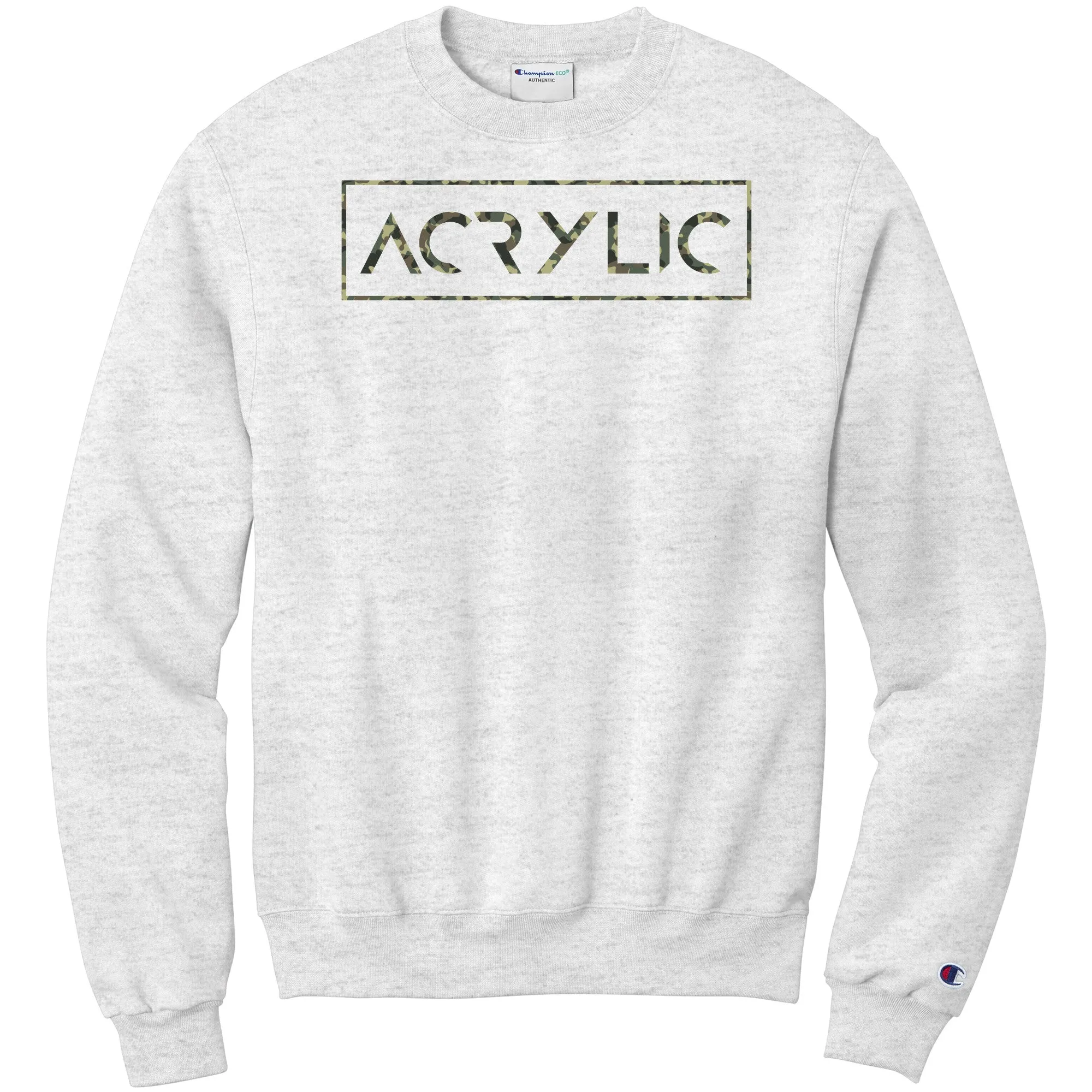 Acrylic "Camouflage Large" Sweatshirt