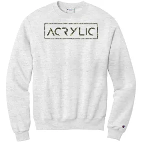 Acrylic "Camouflage Large" Sweatshirt