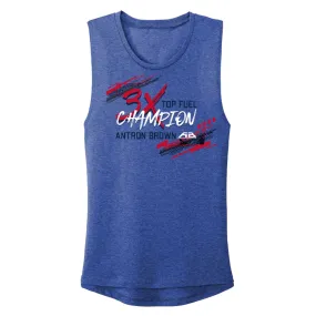 Antron Brown Ladies 3X Champ Muscle Tank