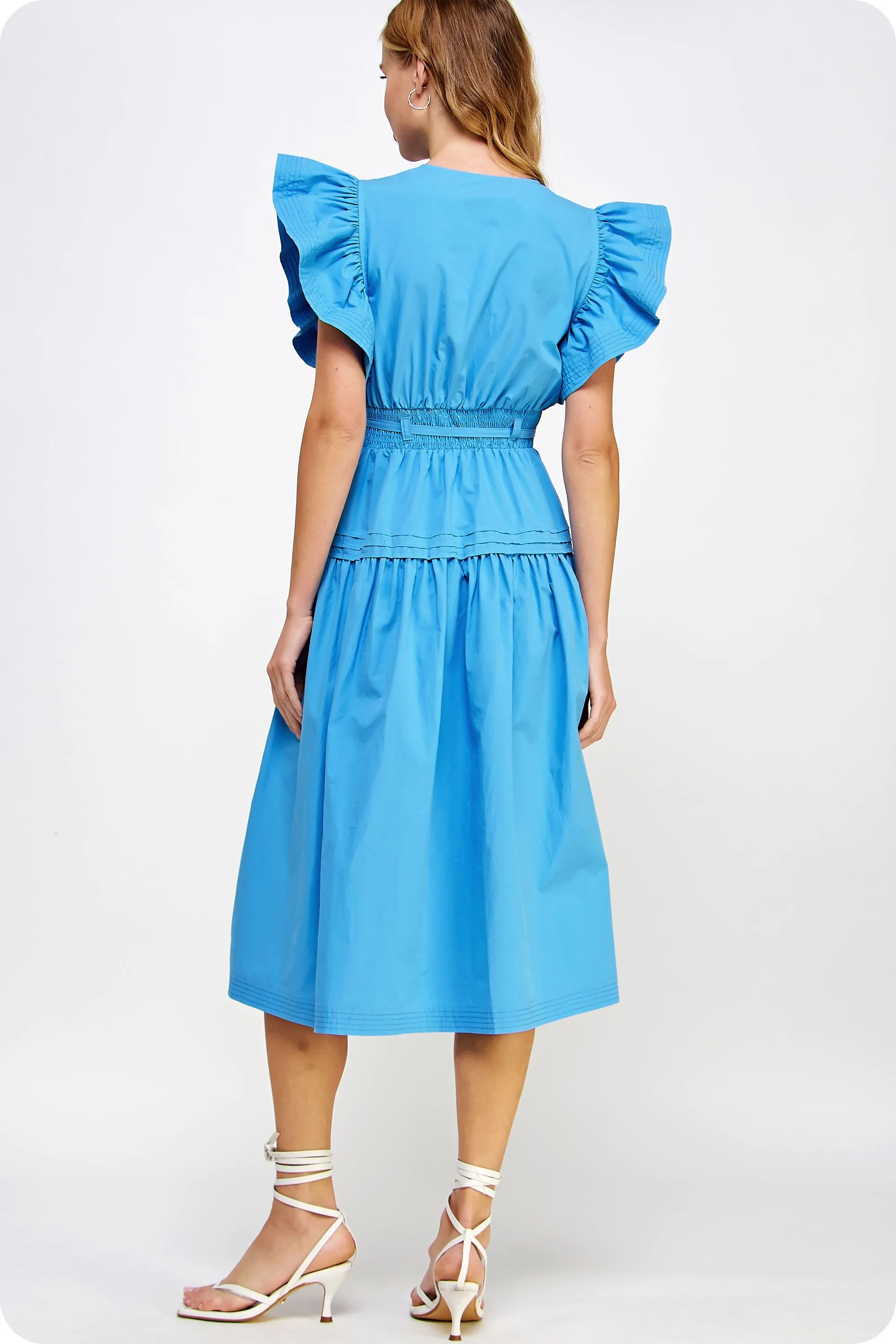 Azure Blue Hermoine Dress