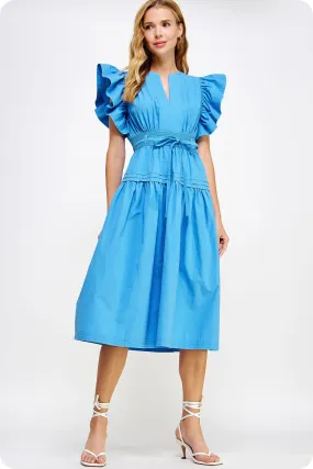 Azure Blue Hermoine Dress