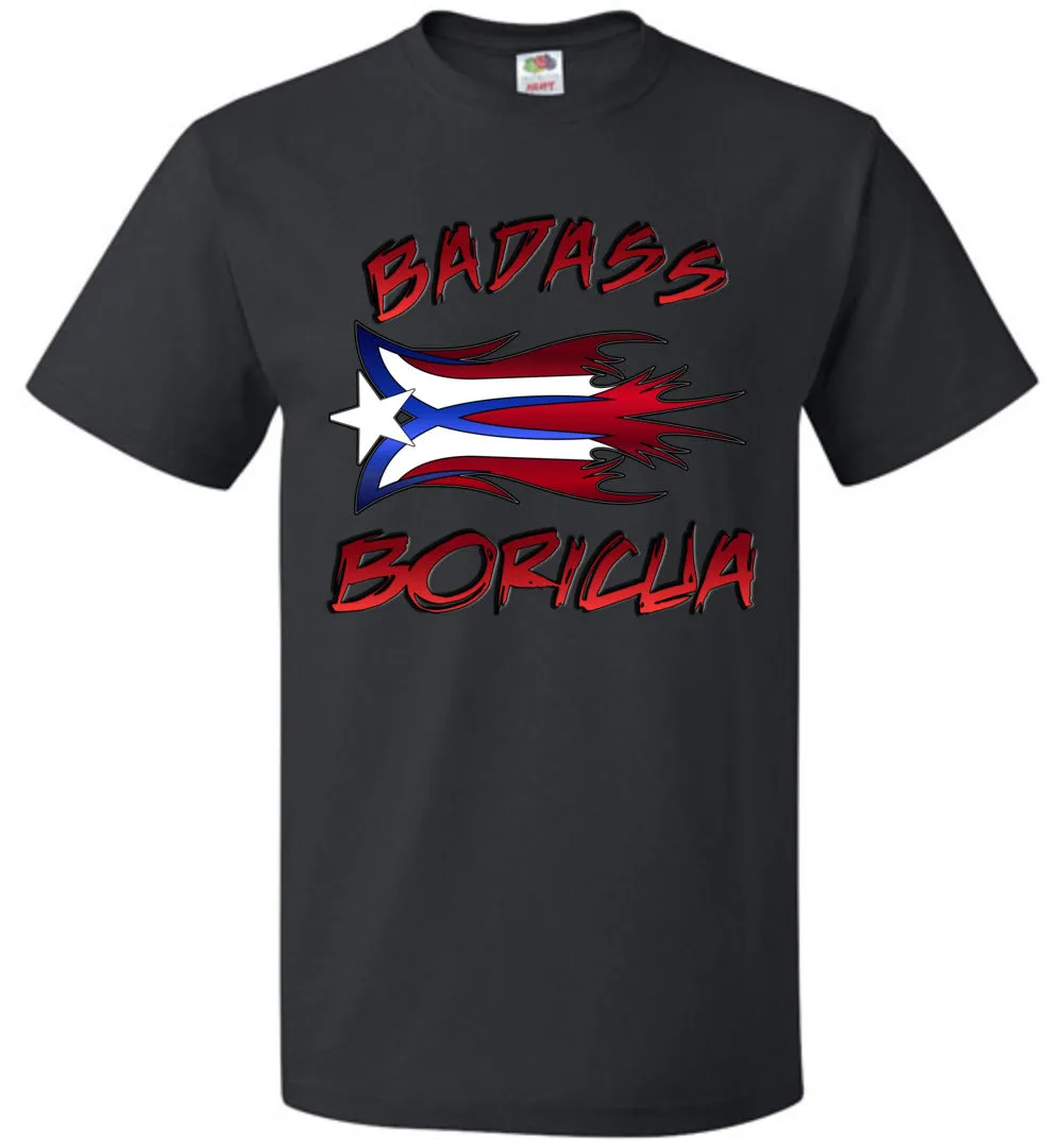 Badass Boricua Abstract (Small-6XL) T-Shirt