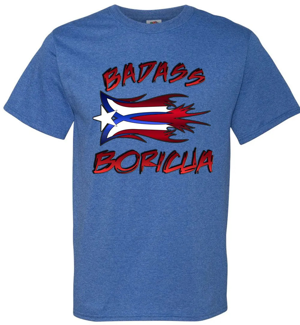 Badass Boricua Abstract (Small-6XL) T-Shirt