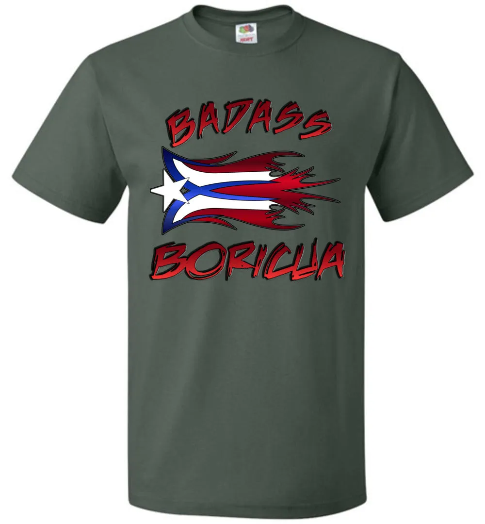 Badass Boricua Abstract (Small-6XL) T-Shirt