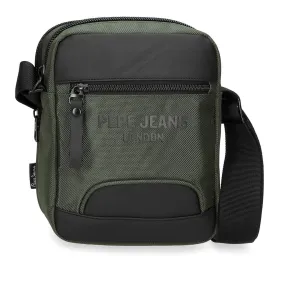 Bandolera Dos Compartimentos Pepe Jeans Bromley Verde