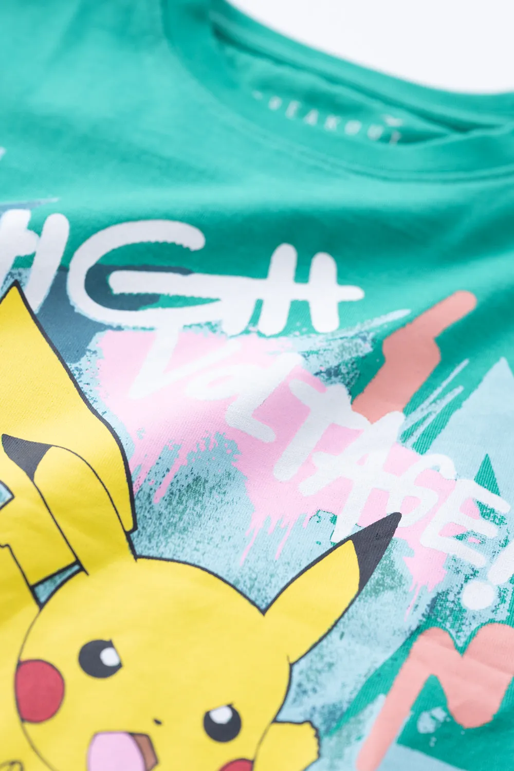 BOYS PIKACHU PRINTED TEE