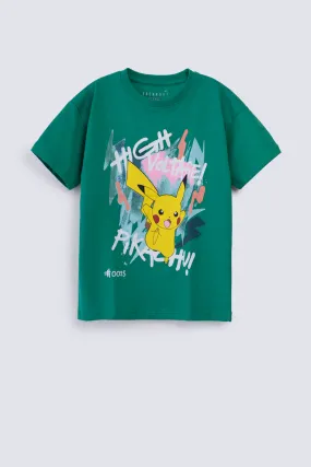 BOYS PIKACHU PRINTED TEE