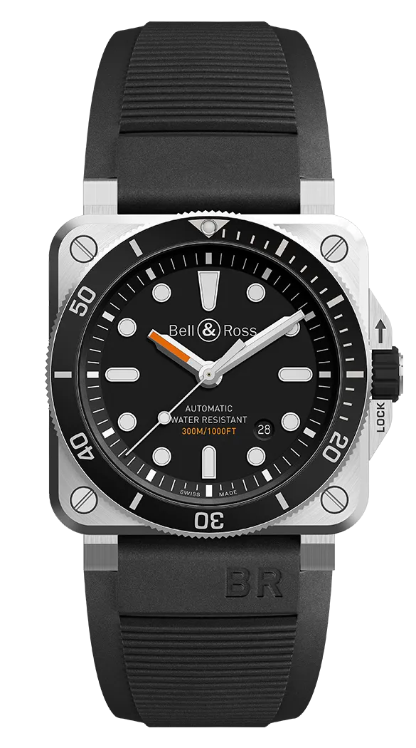 BR 03-92 DIVER 42MM BR0392-D-BL-ST/SRB