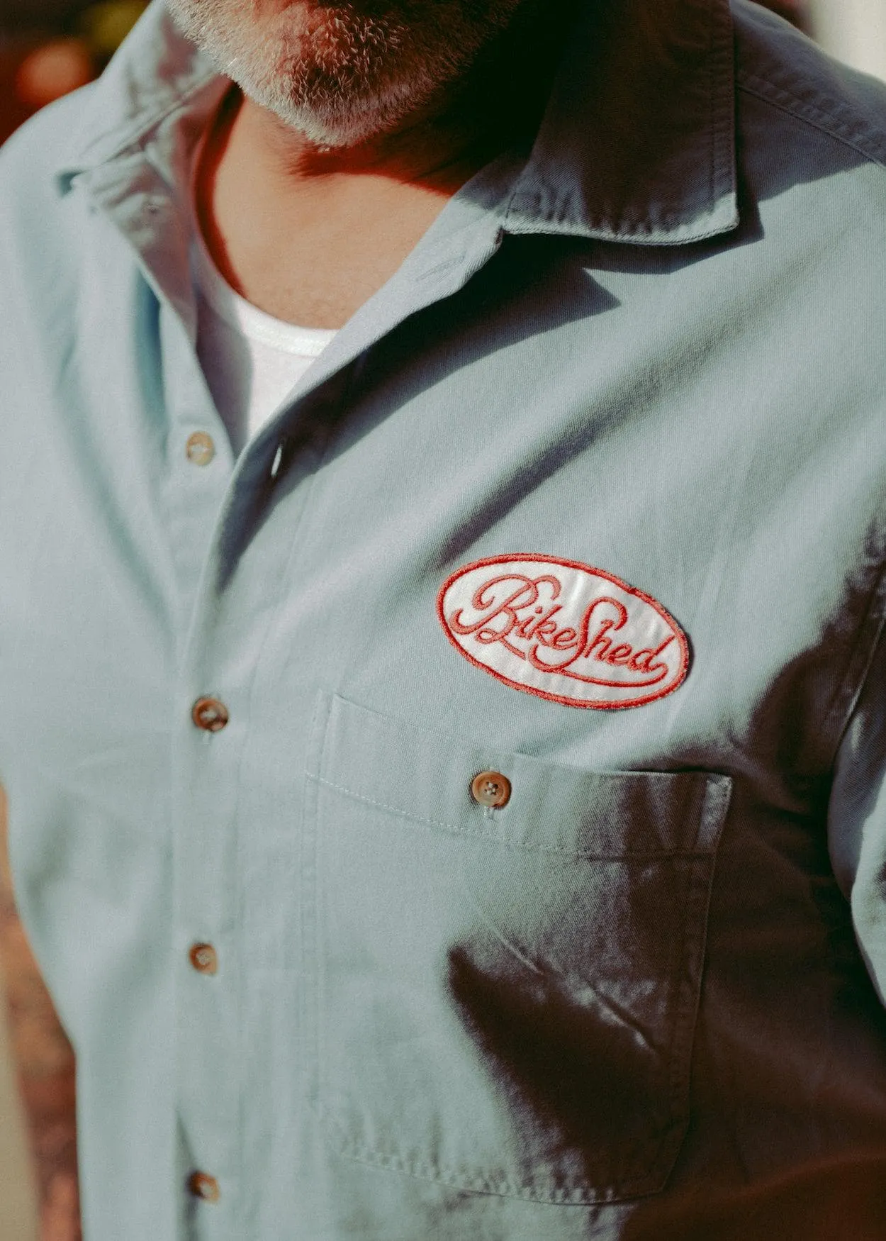 BSMC Garage Patch Shirt - Blue