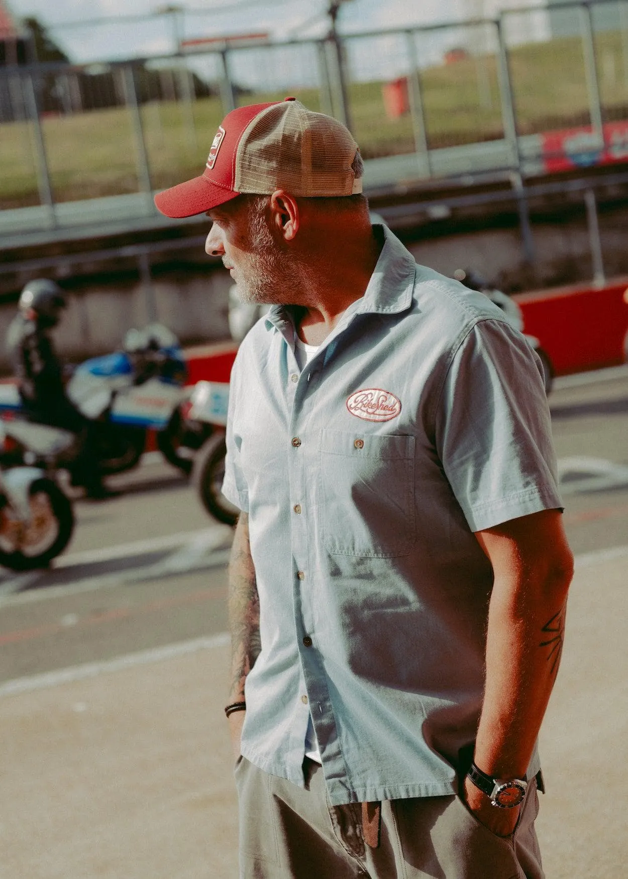 BSMC Garage Patch Shirt - Blue