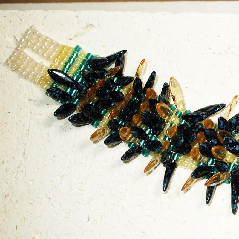 Calyn Dagger Beaded Bracelet