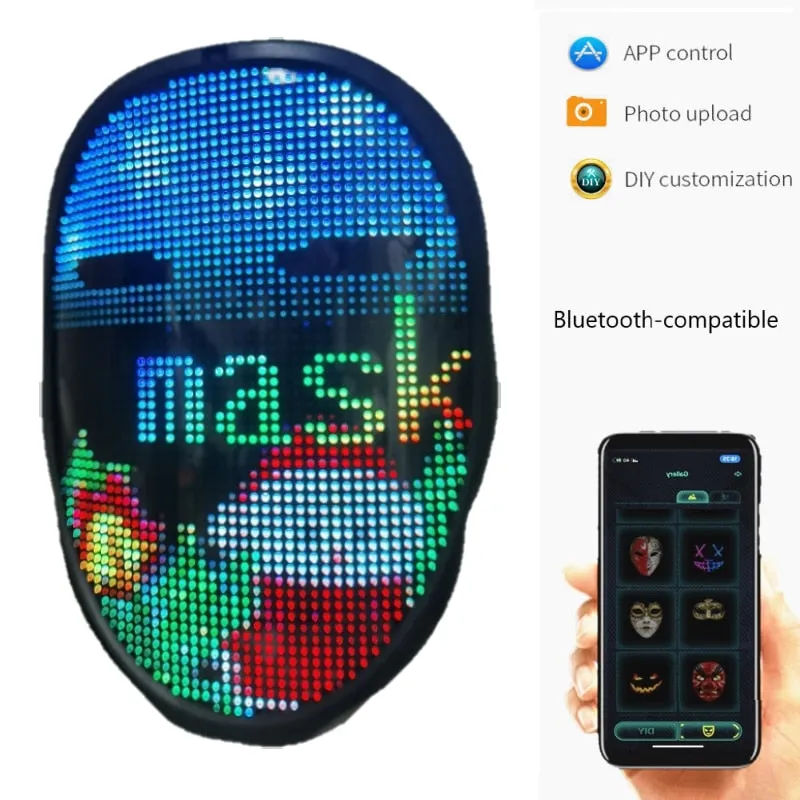 Carnival LED Halloween Mask