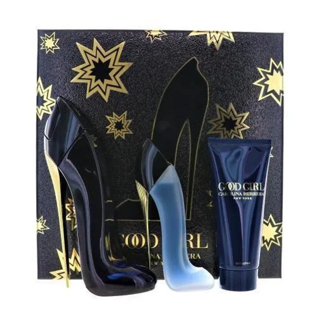 Carolina Herrera Good Girl Set EDP 80Ml Hair Mist 30Ml Body Lotion 100Ml