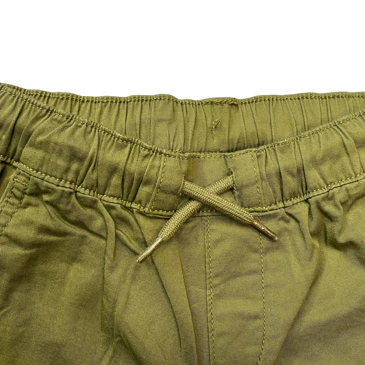 Champion Cargo sports trousers with elastic and big pockets for boys 306767 GS573 olive green