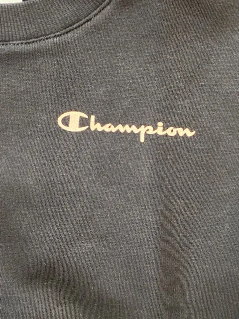 Champion girls' crewneck sweatshirt 404268 CHA KK001 NBK black