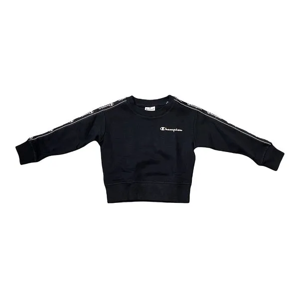 Champion girls' crewneck sweatshirt 404268 CHA KK001 NBK black