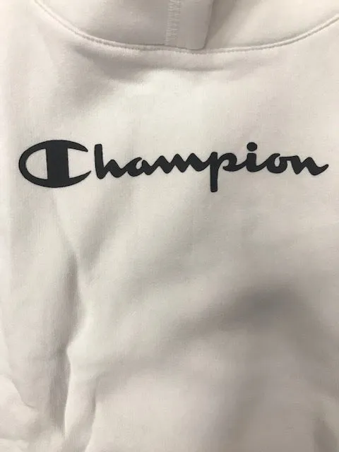 Champion Girls' hooded sweatshirt 404280 CHA WW001 WHT white