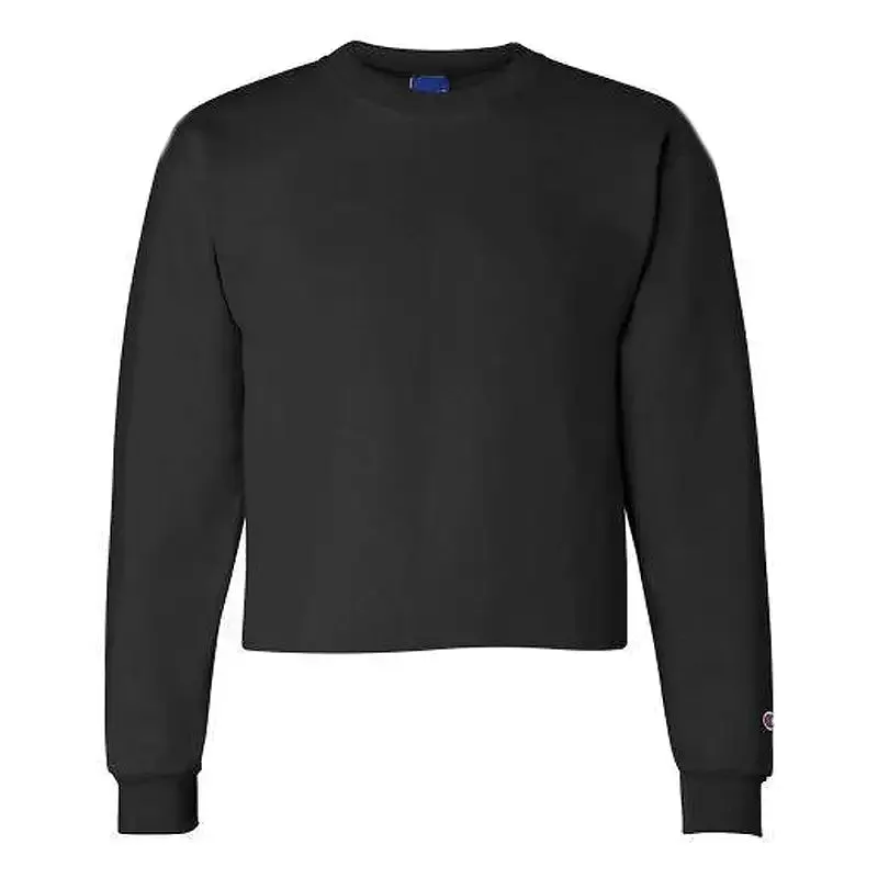 Champion Powerblend Cropped Crew Neck Sweatshirt