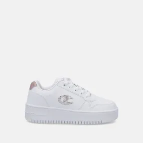 CHAMPION REBOUND PLATFORM GLITTER LOW CUT