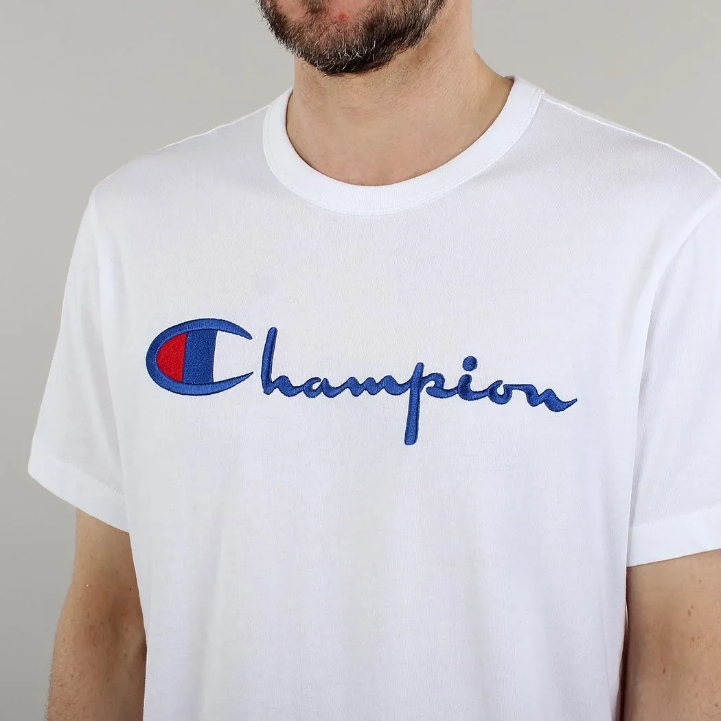 Champion Reverse Weave Script Crewneck T-shirt