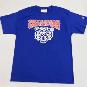 Champion Roaring Mascot Graphic T-Shirt - Royal Blue