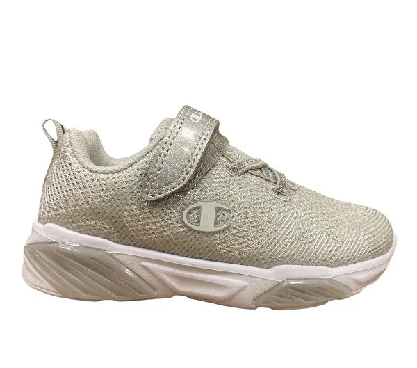 Champion shoe with lights Wave G TD S32131 CHA EM007 silver