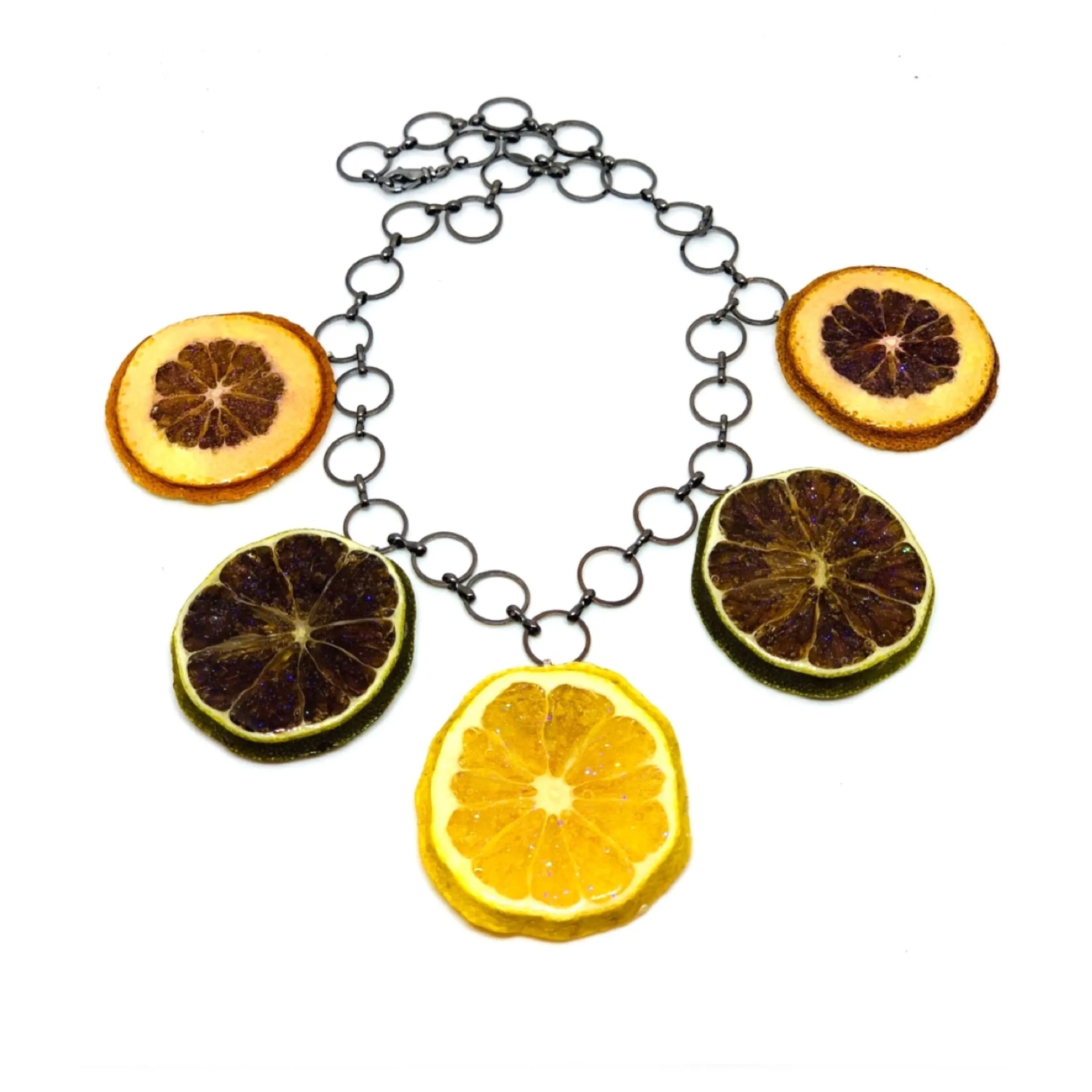 Citrus Salad Necklace