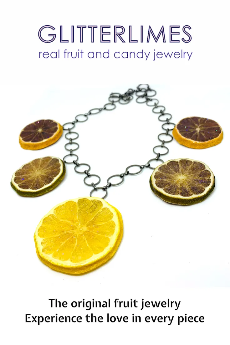 Citrus Salad Necklace