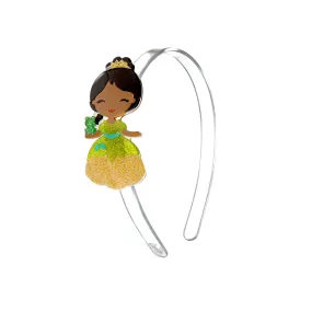 Cute Doll Gold Headband