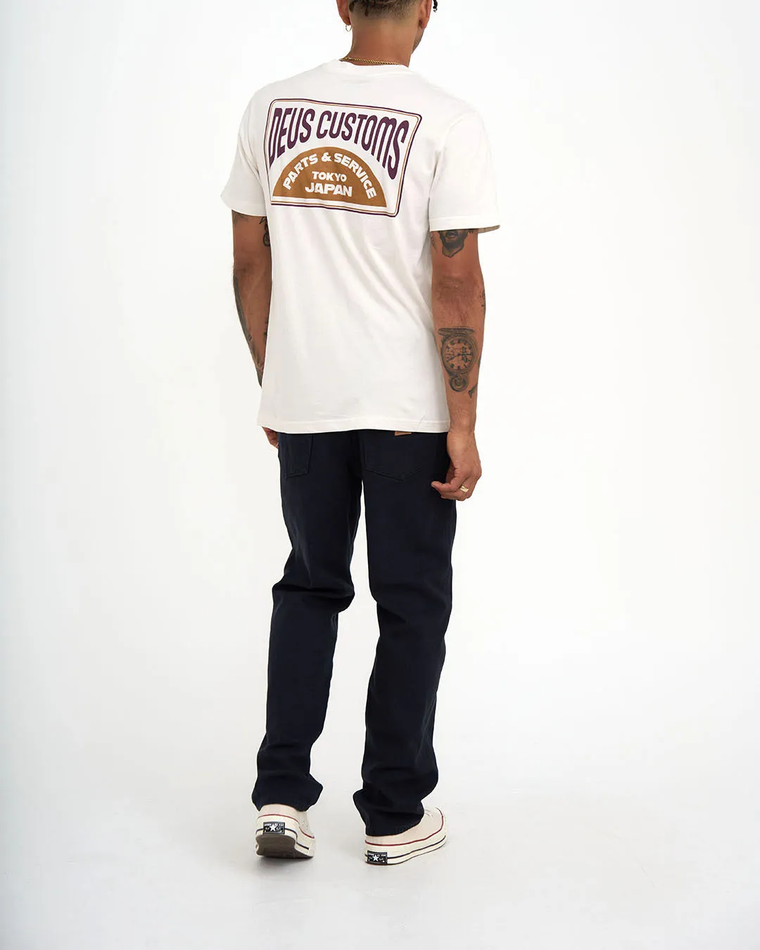 DEPOT TEE - VINTAGE WHITE