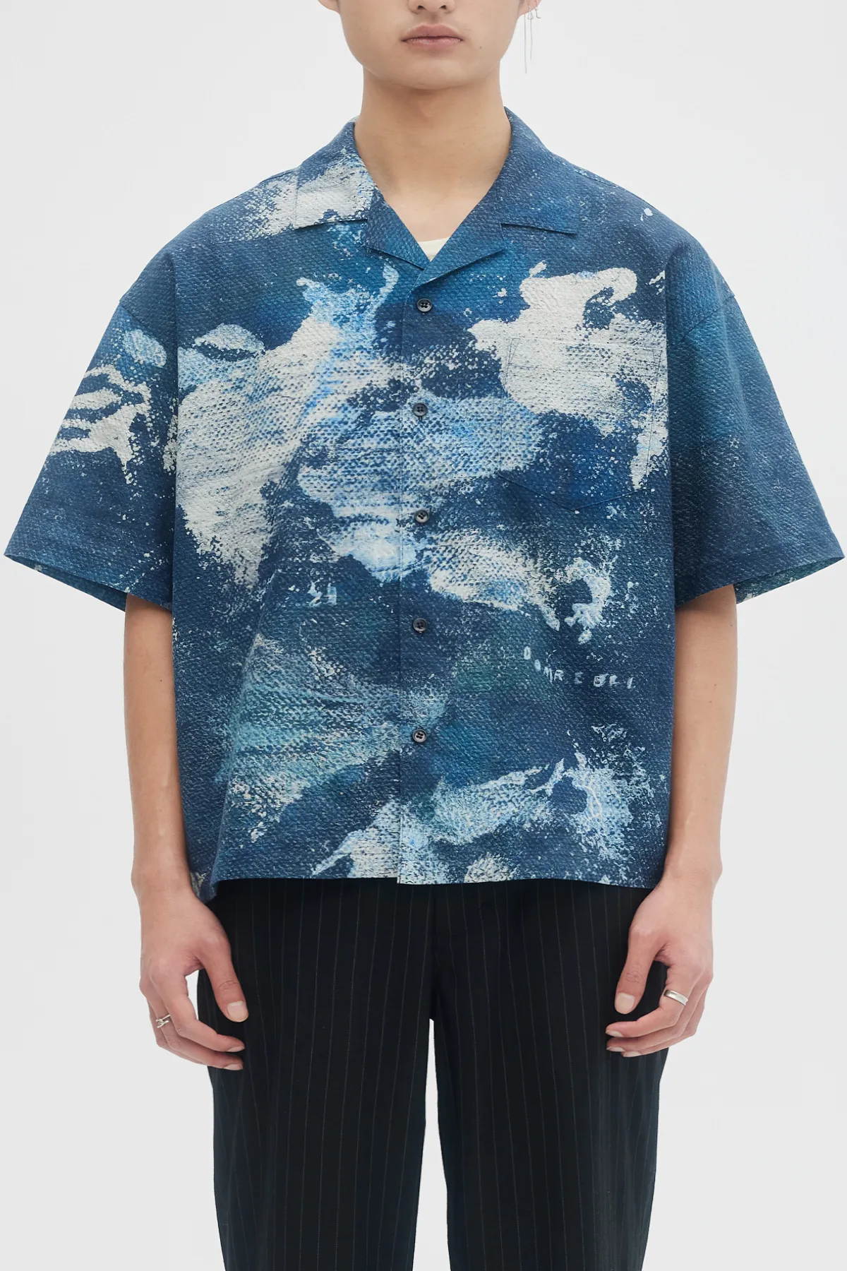 DOMREBEL The Deep Shirt - Blue