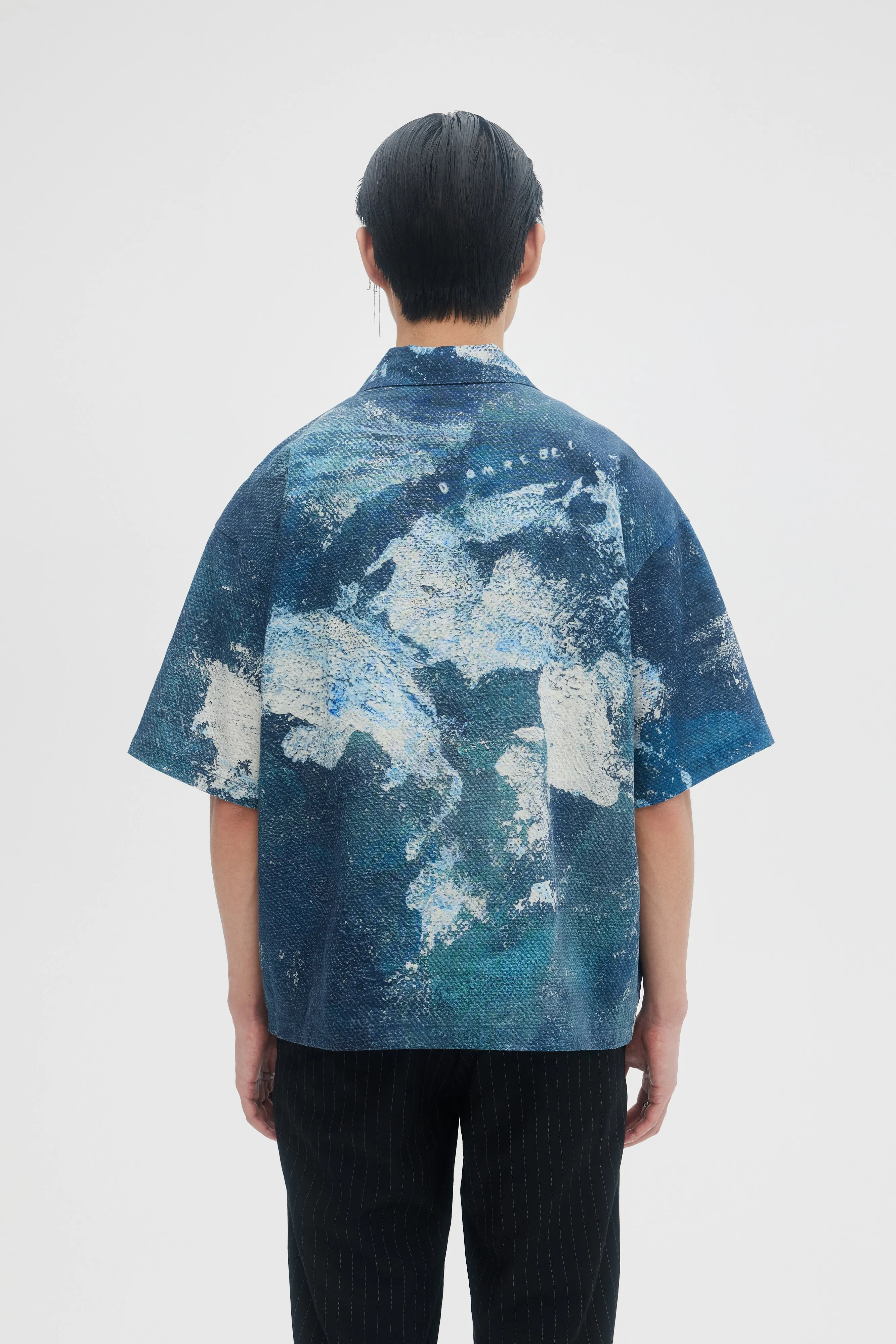 DOMREBEL The Deep Shirt - Blue