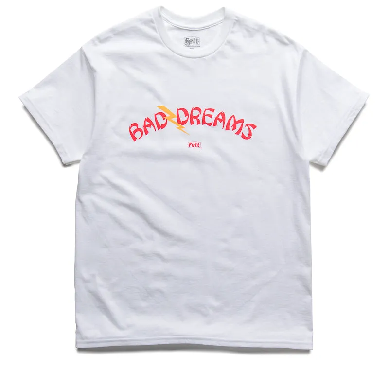 Felt Bad Dreams Garage Tee - White