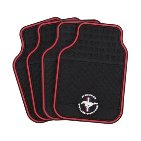 Ford Mustang Car Mat Coaster Set