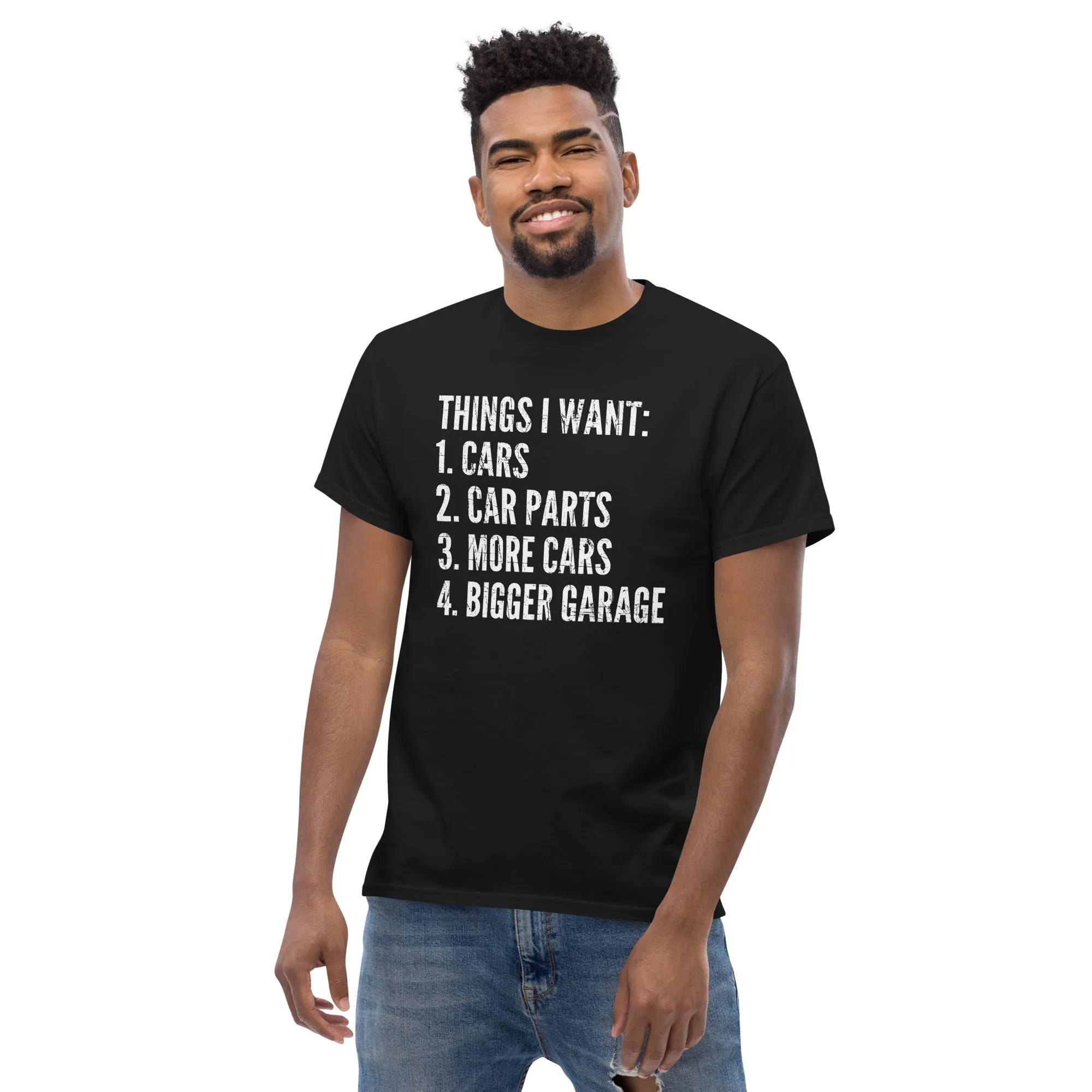 Funny Car Enthusiast T-Shirt Things I Want