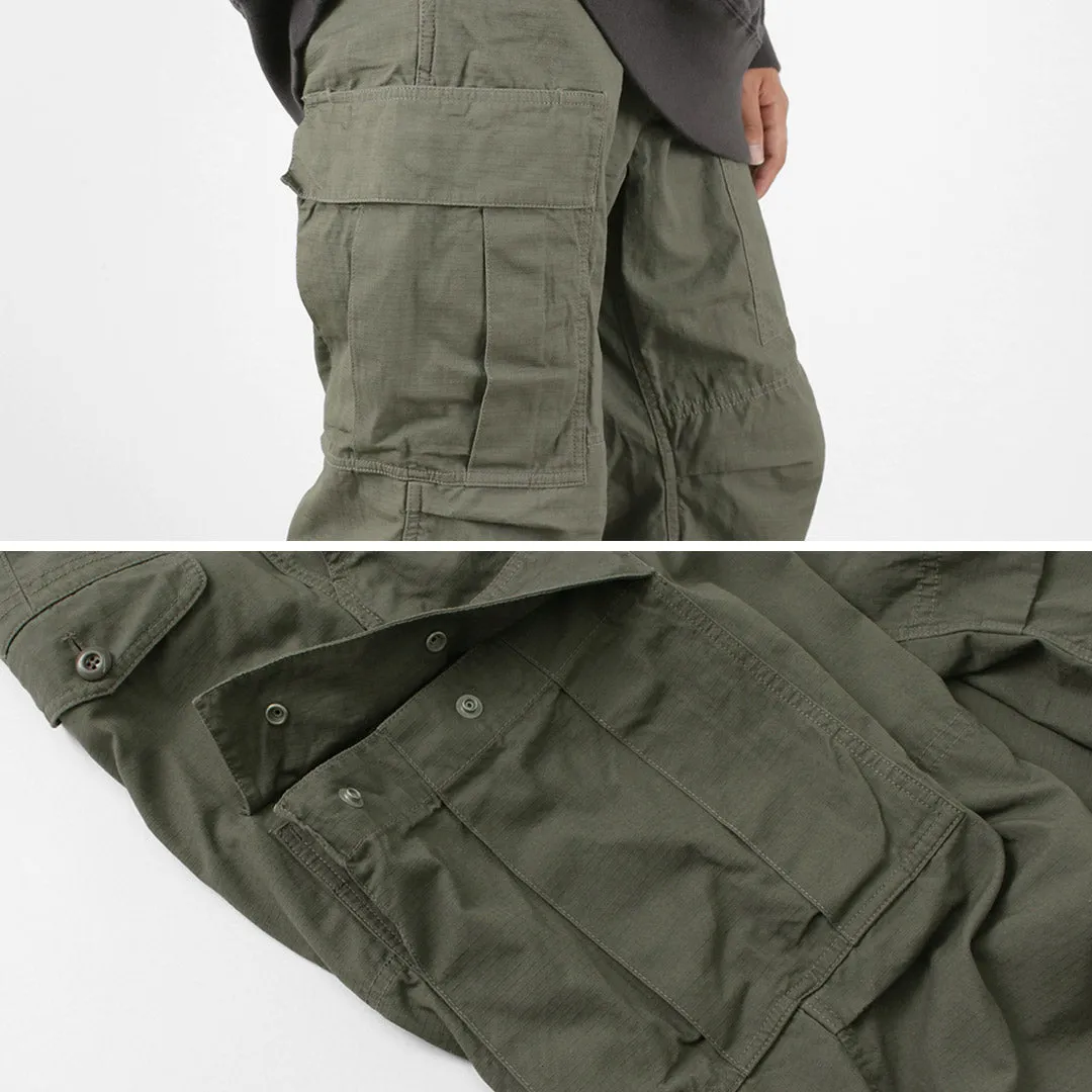 GARAGE GREEN WORKS / Gardener Cotton Ripstop Cargo Pants