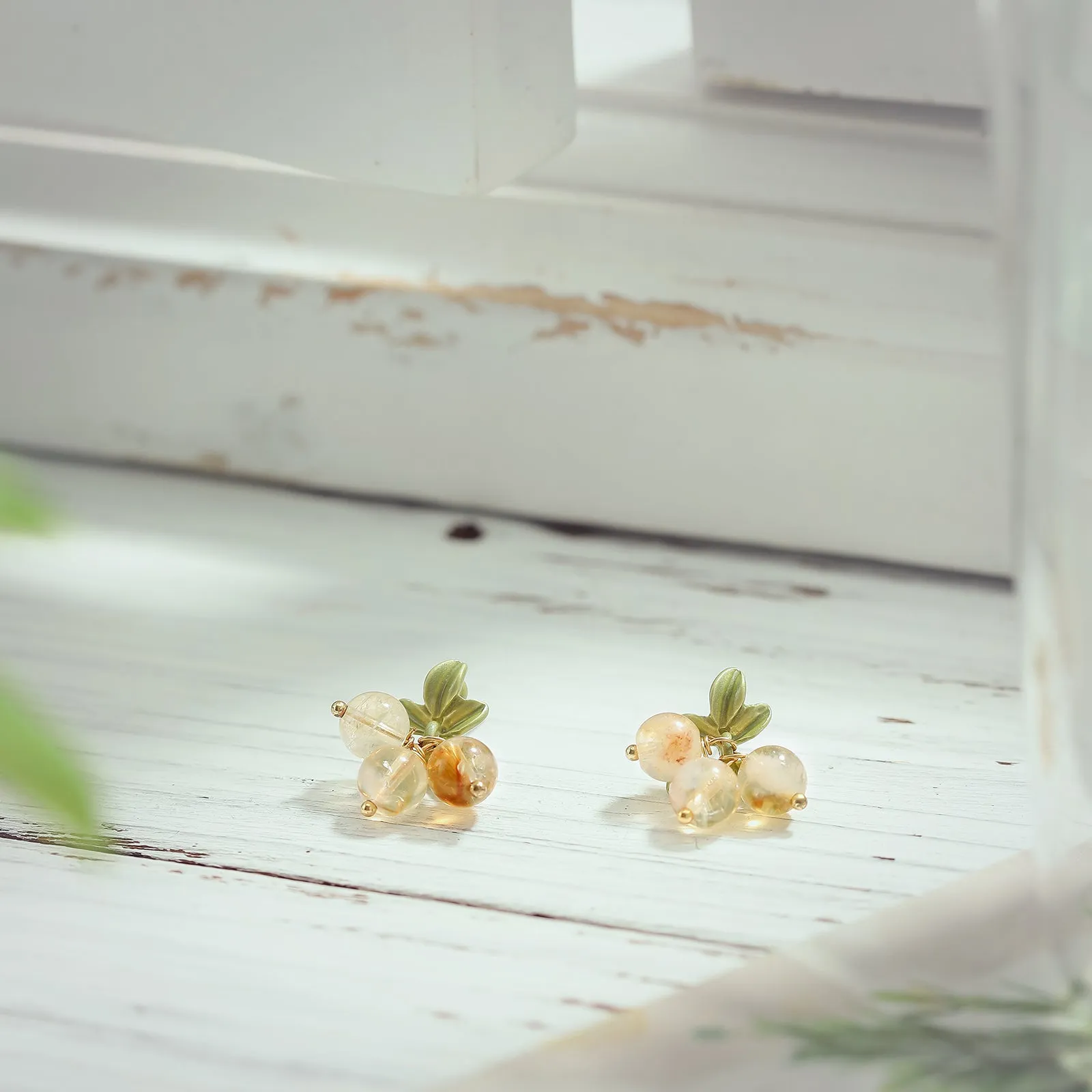 Gooseberry Stud Earrings