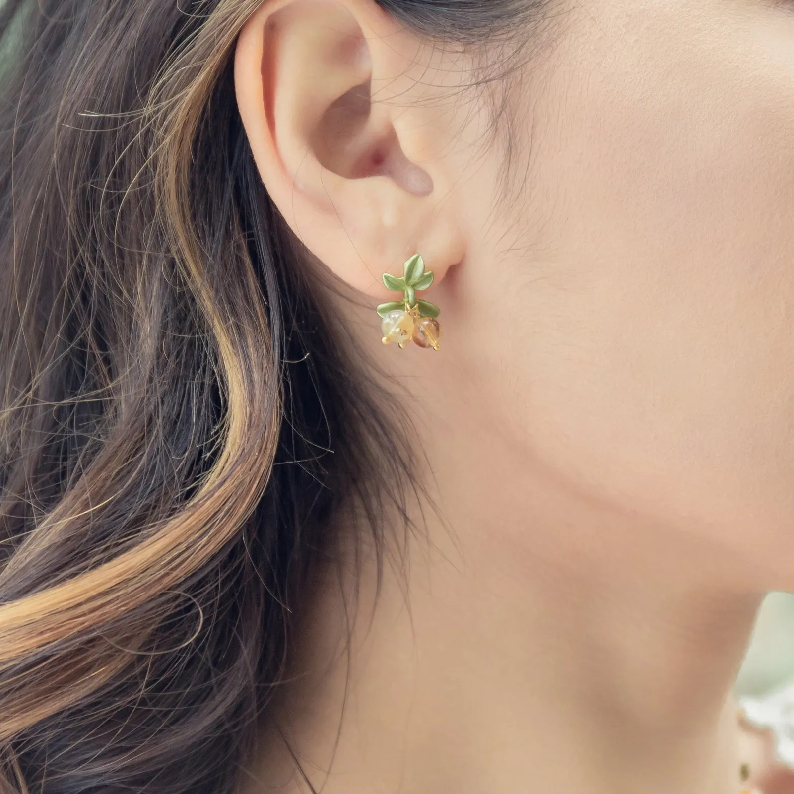 Gooseberry Stud Earrings