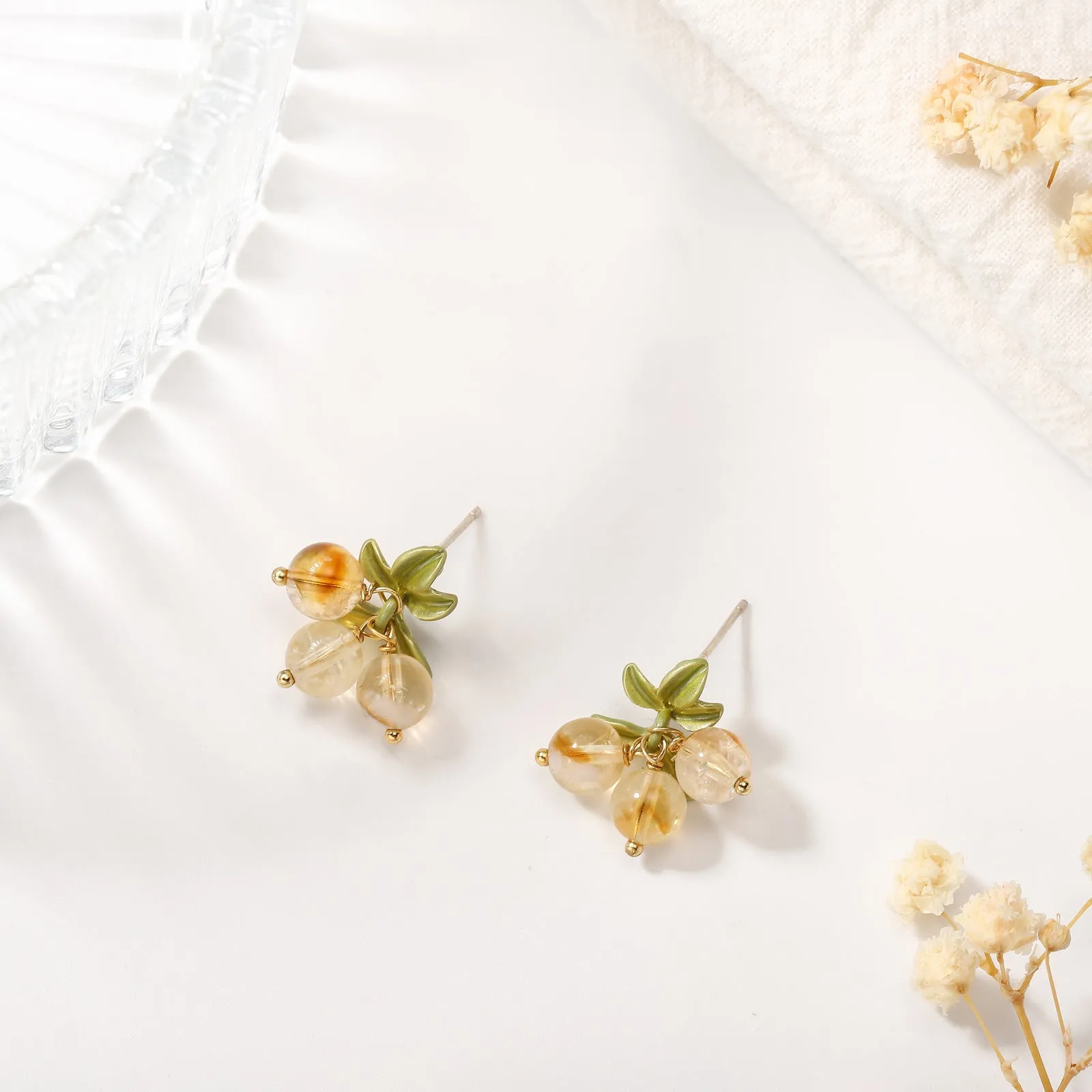 Gooseberry Stud Earrings