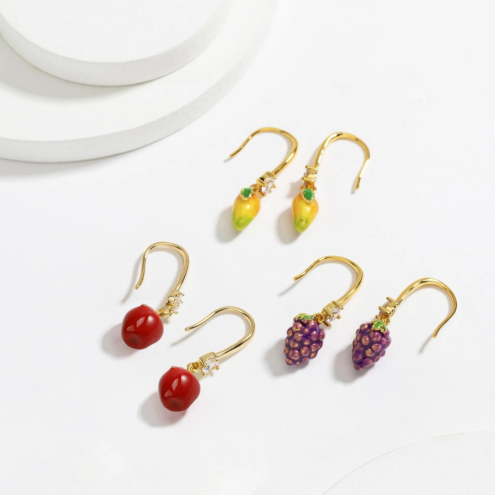 Grape Earrings