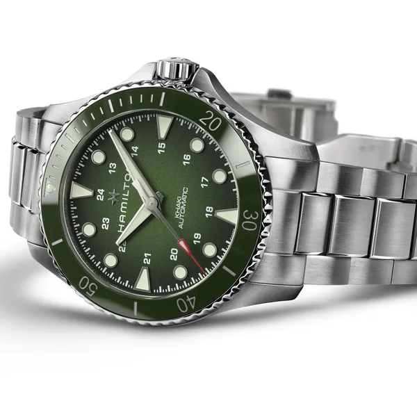 Hamilton H82525160 Khaki Navy Scuba Green Dial Automatic