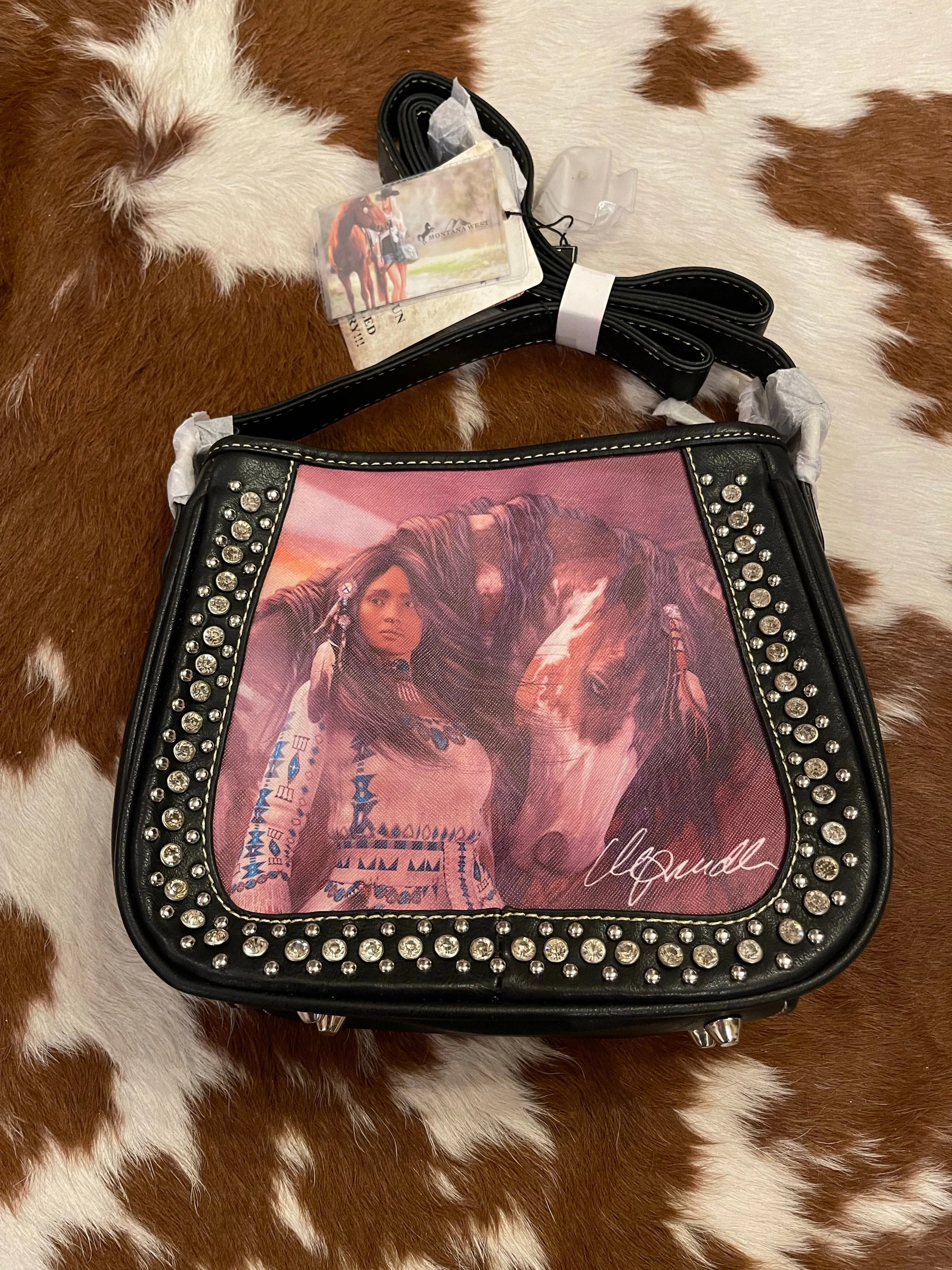 Horse art crossbody