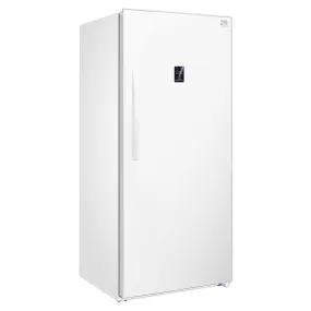 Kenmore 14 Cu. Ft. (390L) Convertible Upright Freezer/Refrigerator | Garage-Ready | Frost-Free | Digital Touch Controls | Quick Freeze | LED Interior Light | White | For Basement Garage Shed Cottage