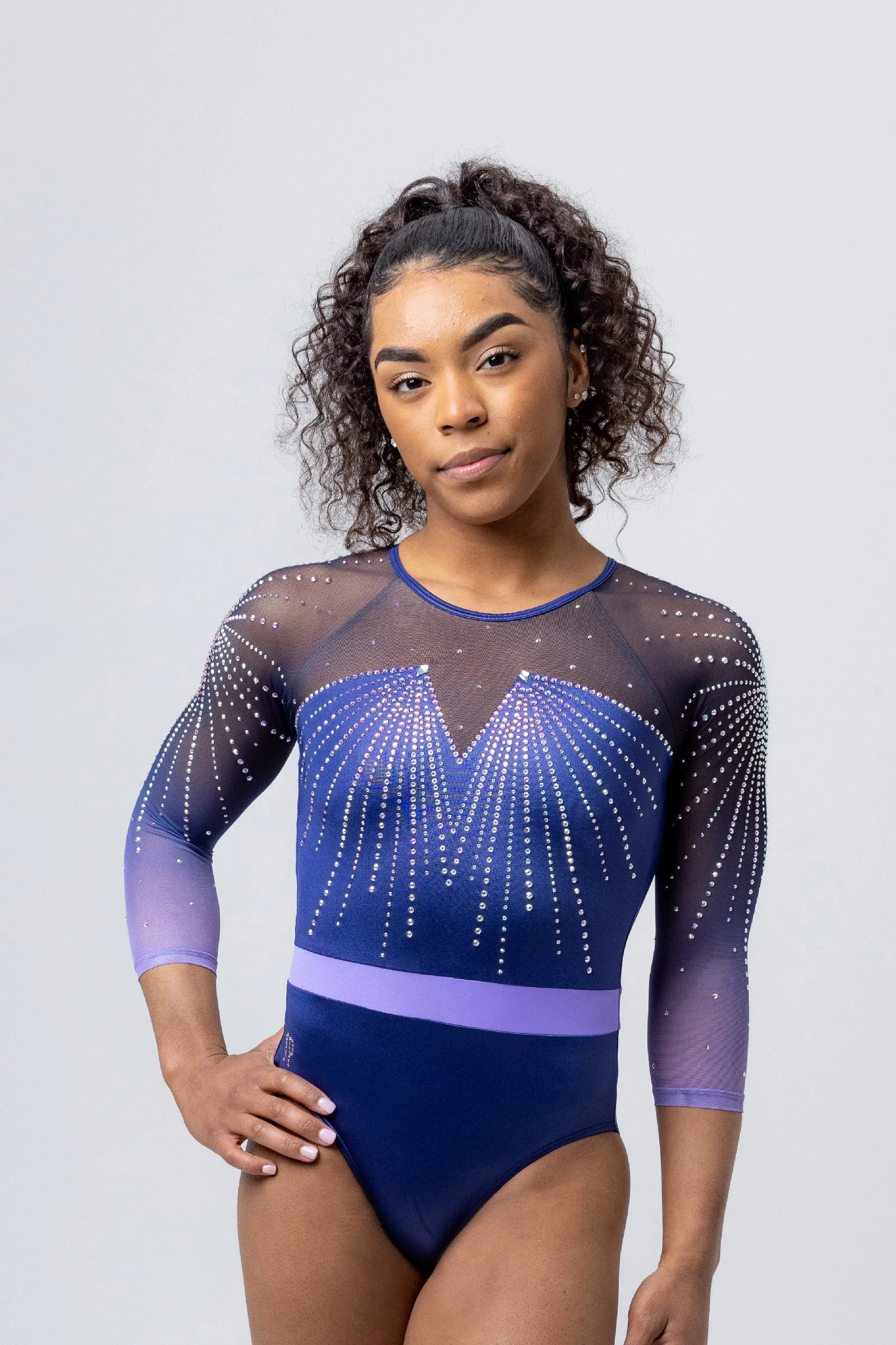 Kyla Ross Leotard - 3Q Sleeve